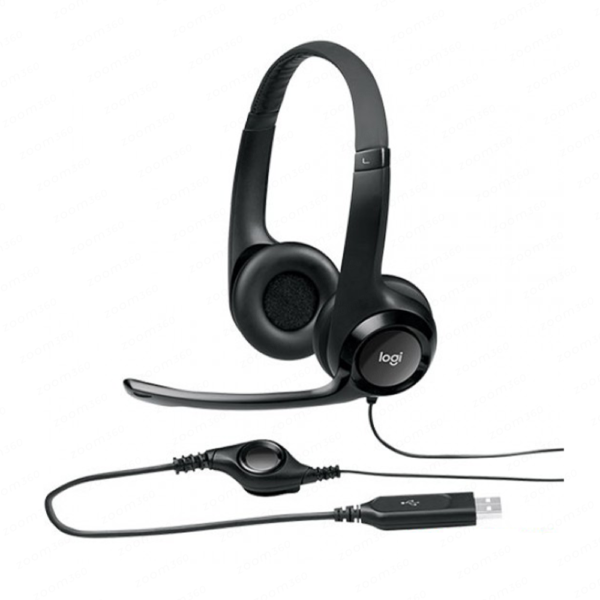 Logitech H390 Usb Headset With Noise-cancelling Mic – (1Y)