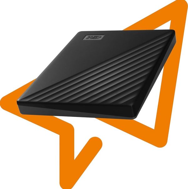 WD 2TB MY PASSPORT PORTABLE EXTERNAL HARD DRIVE - USB 3.0 - (2Y) - Image 3
