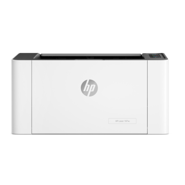 HP LASER 107W A4 MONO WIRELESS LASER PRINTER- (1Y)