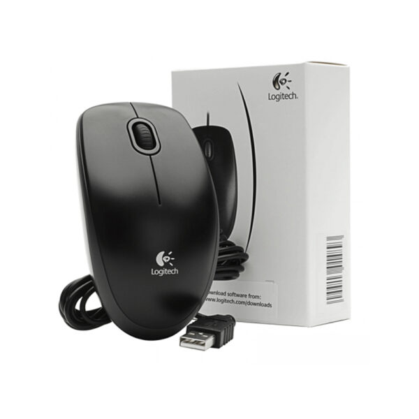 LOGITECH B100 OPTICAL USB MOUSE (1Y)