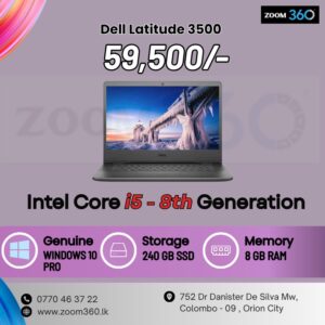 Dell Latitude 3400 Used Laptop - i5 / 8th gen/8 gb /256gb /Win 10 pro