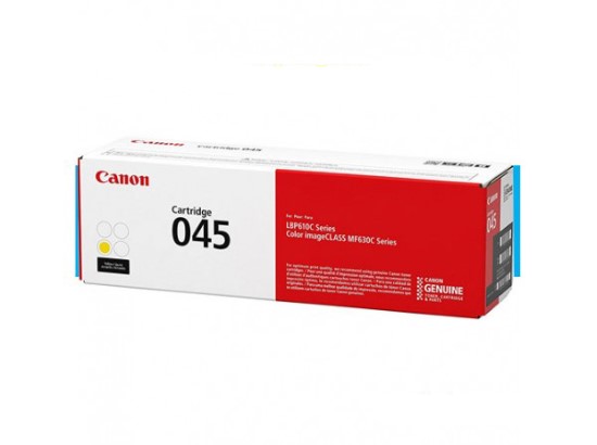 045Y-600x447-Custom.jpg CANON 045 YELLOW TONER CARTRIDGE - Image 1