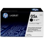 HP 05A ORIGINAL BLACK TONER CARTRIDGE