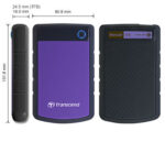 TRANSCEND 4TB EXTERNAL PORTABLE HARD DISK USB 3.1  (2Y) - Image 2