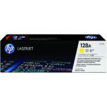 HP 128A YELLOW TONER CARTRIDGE