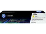 HP 126A YELLOW TONER CARTRIDGE