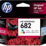 HP 682 TRI-COLOR ORIGINAL INK ADVANTAGE CARTRIDGE