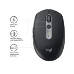 LOGITECH M590 MULTI-DEVICE SILENT WIRELESS MOUSE WITH 2 THUMB BUTTONS - Image 3