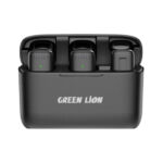 Green Lion 2 in 1 Wireless Microphone with Type-C Connector – Black GN2WMICTYCBK