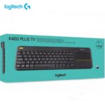 LOGITECH WIRELESS TOUCH KEYBOARD K400 PLUS - PC-TO-TV CONTROL (1Y)