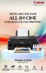 CANON PIXMA G2010 ALL IN ONE REFILLABLE INK TANK PRINTER- (1Y) - Image 2
