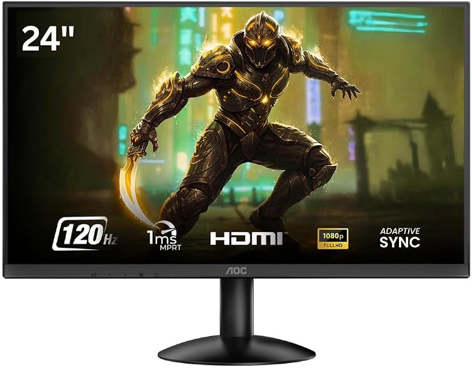 61GQRRqD5oL._AC_SX679_ Aoc Monitor 23.8" 24b30h3 Ips (3y) - Image 1