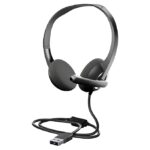 Honeywell Suono P40 Wired On-Ear Headphones with Rotating Mic for HD Calling, Dual 40mm Drivers, Adjustable Headband for PC/Laptop/Computers, in-Built Noise canceling, Stereo Sound, Deep Bass(Platinum Series)