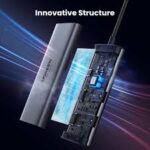 UGREEN 6 in 1 Type-C to 2* USB 3.0Hub - Image 3