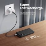 UGREEN 10000mAh 20W Two-way Fast Charging Power Bank - Image 4