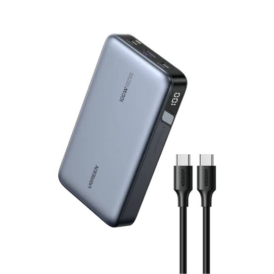 images UGREEN 20000mAh 100W Two-way Fast Charging Power Bank - Image 1