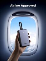UGREEN 20000mAh 20W Power Bank with Integrated Type-C Cable - Image 6