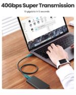 UGREEN 0.8 Meter Thunderbolt 4 8K Video, 40Gbps Data, 100W Cable - Image 6