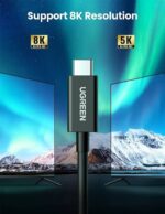 UGREEN 0.8 Meter Thunderbolt 4 8K Video, 40Gbps Data, 100W Cable - Image 3
