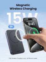UGREEN 10000mAh 30W Qi2 Magnetic Wireless Power Bank - Image 2