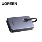UGREEN 20000mAh 20W Power Bank with Integrated Type-C Cable