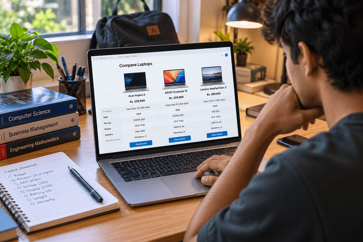 student laptop buying guide for choosing a budget laptop in Sri Lanka