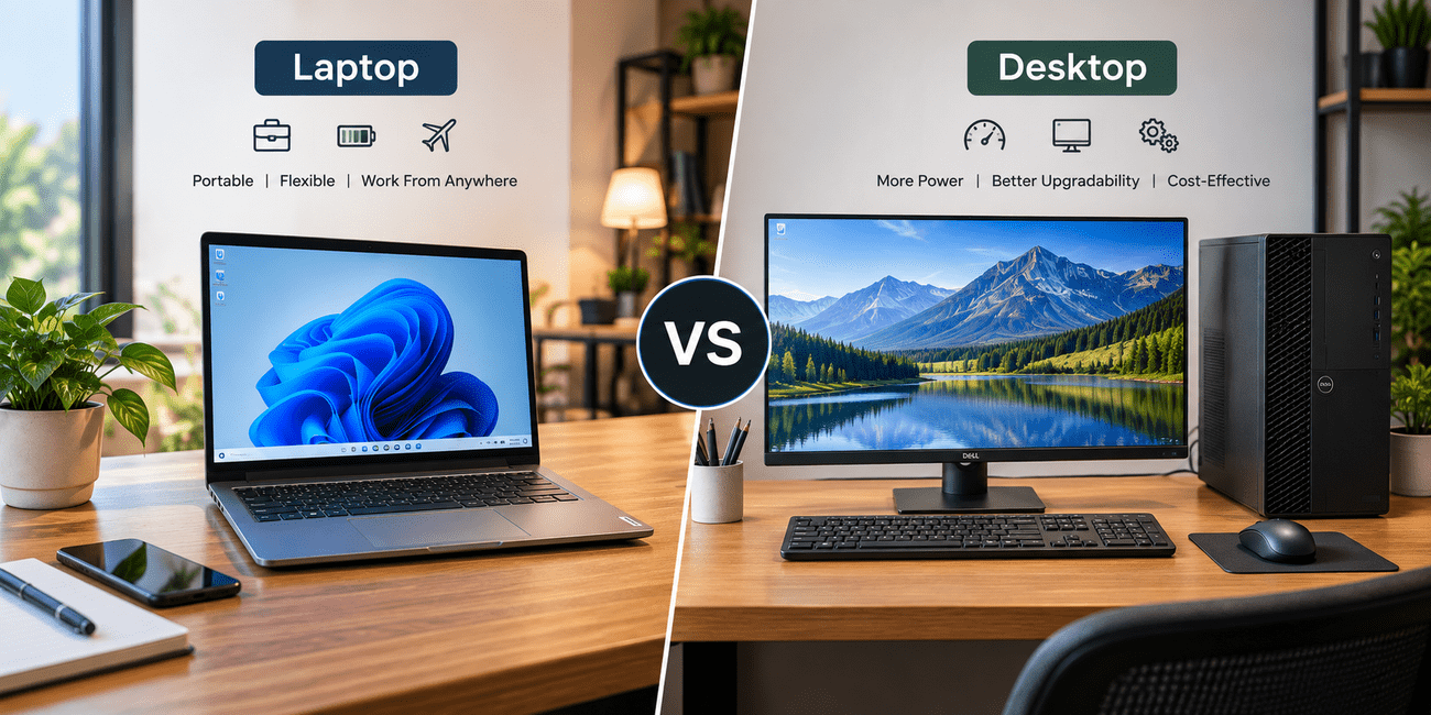  laptop vs desktop for home and office use in Sri Lanka