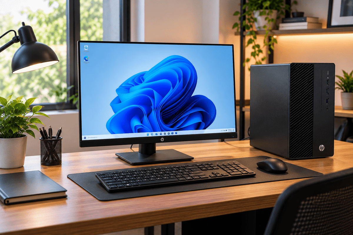 desktop computer setup for home and office use in Sri Lanka 